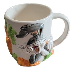 Looney Tunes By Gibson. Bugs Bunny with Carrots Raised Artwork